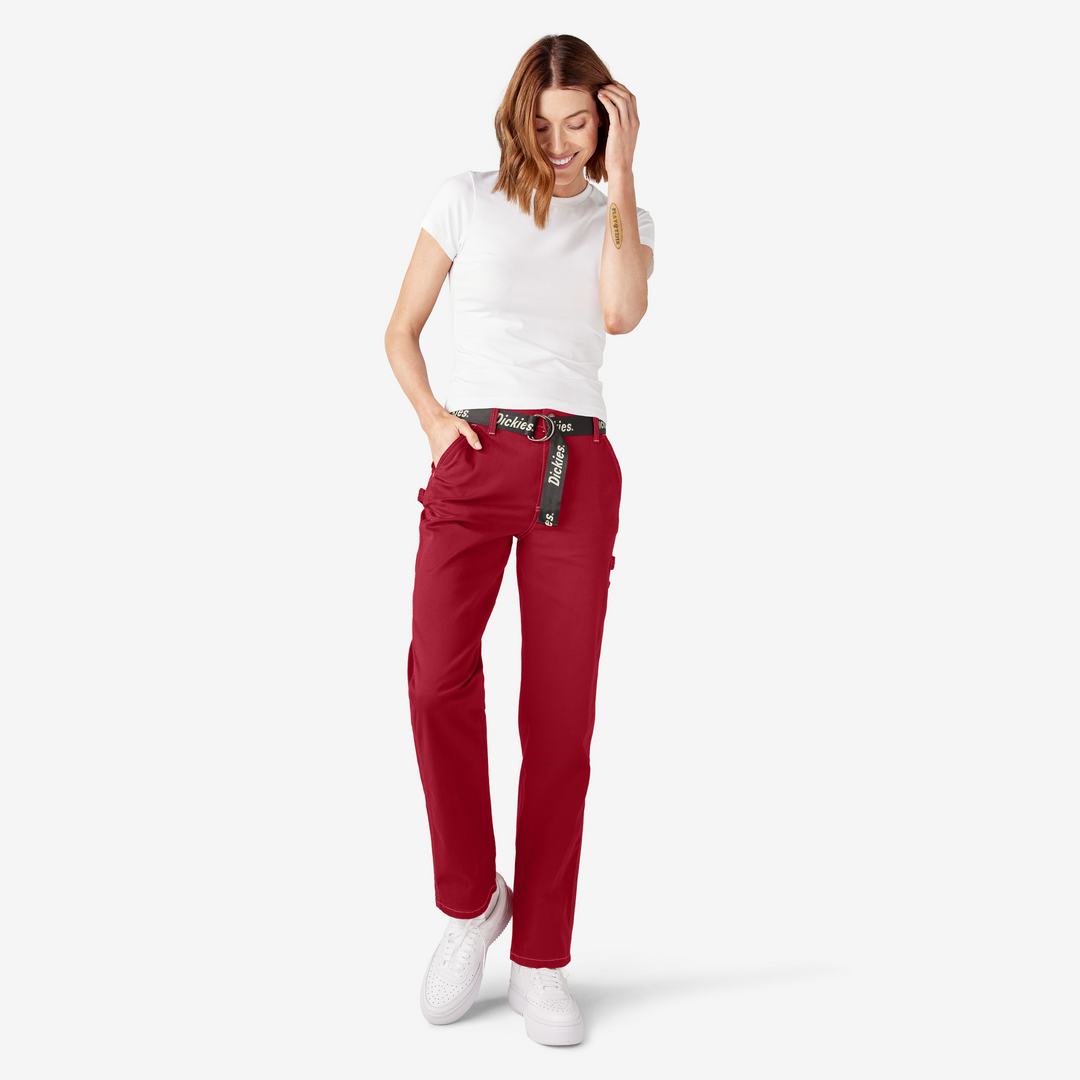 Dickies Women's High Waisted Carpenter Pants