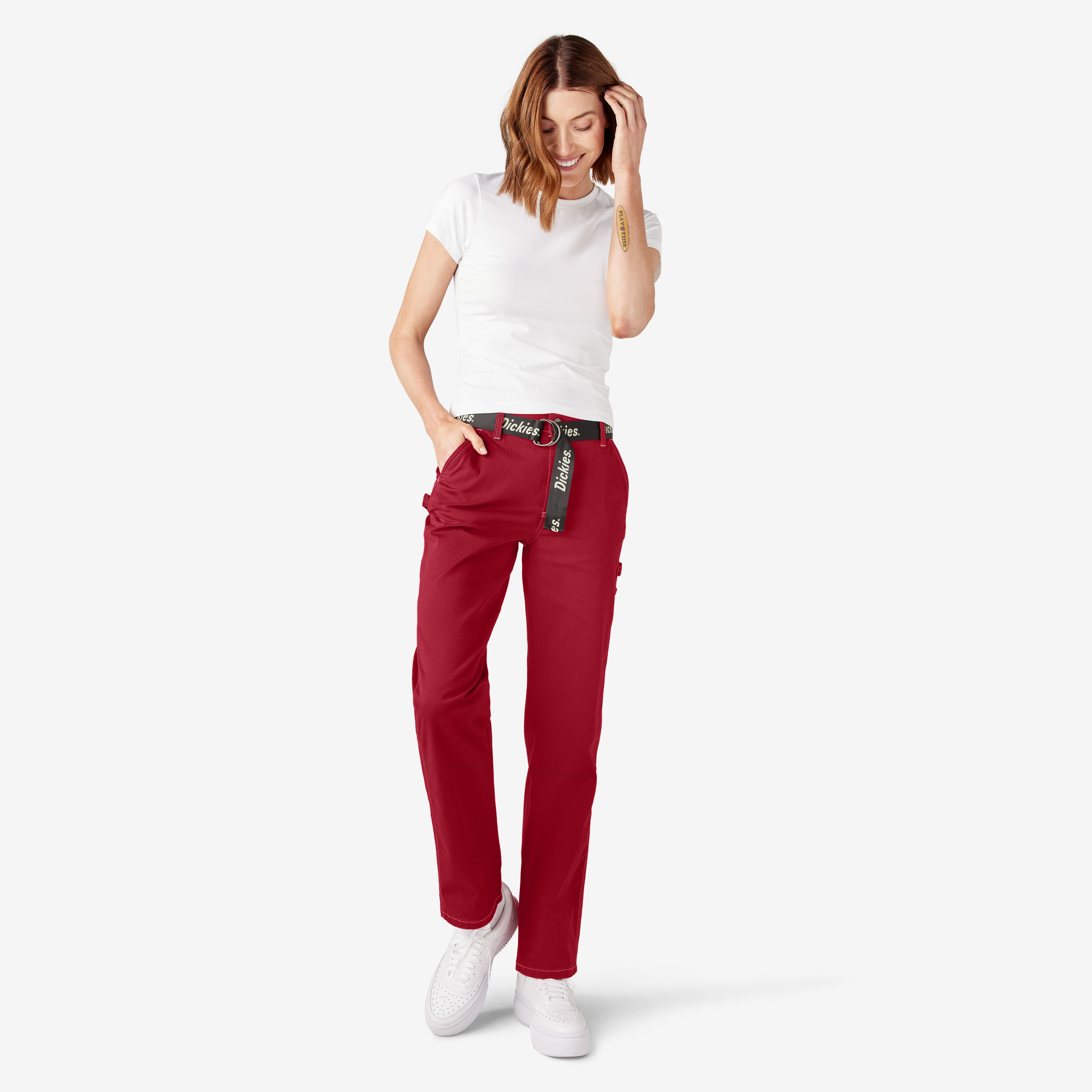 English red dickies 2024 pants