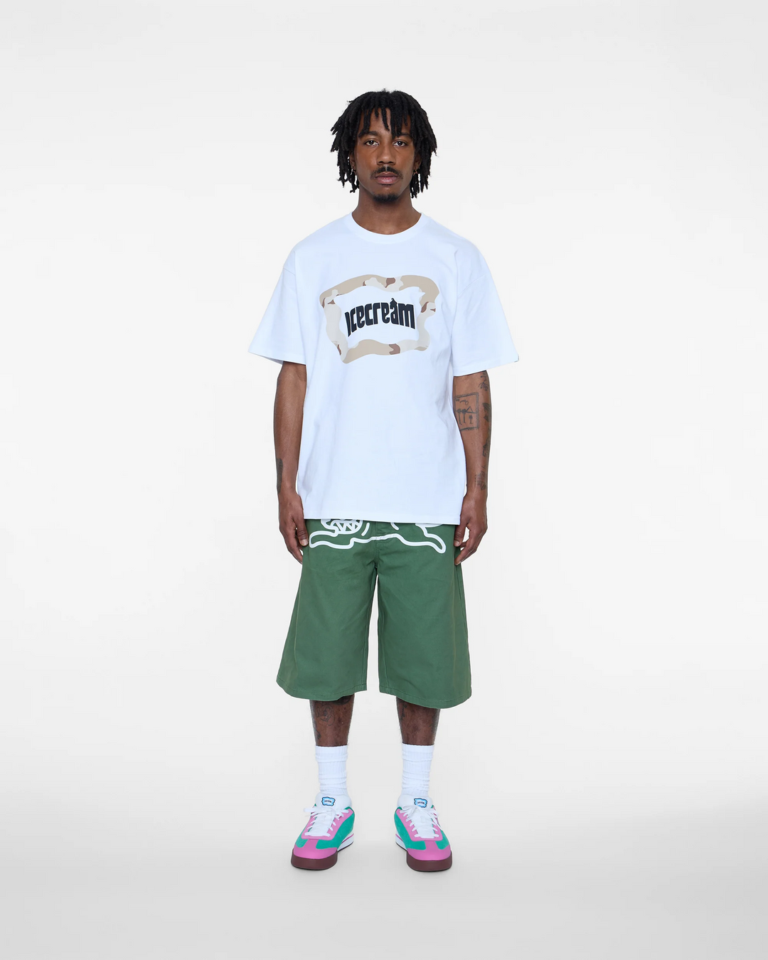 Icecream Taupe SS Tee