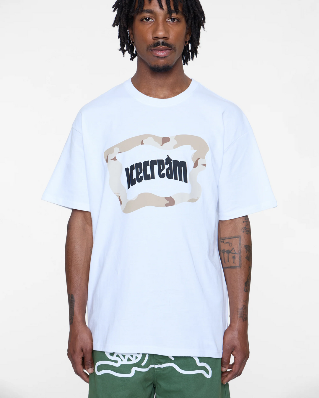 Icecream Taupe SS Tee
