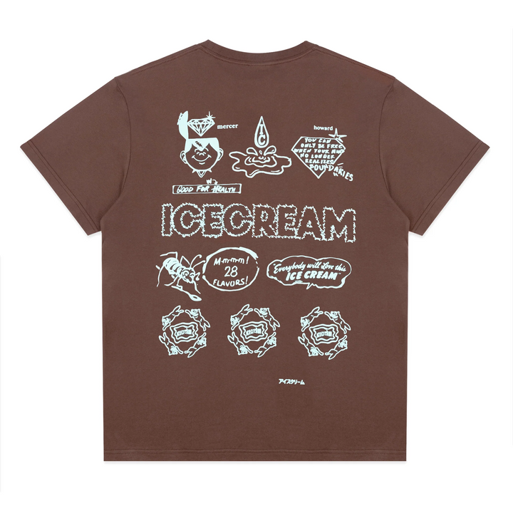 Icecream Good For Health Oversized SS Tee