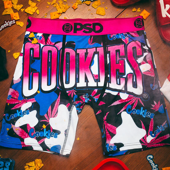 PSD X Cookies Camo Pop Boxer Brief Underwear– Mainland Skate & Surf
