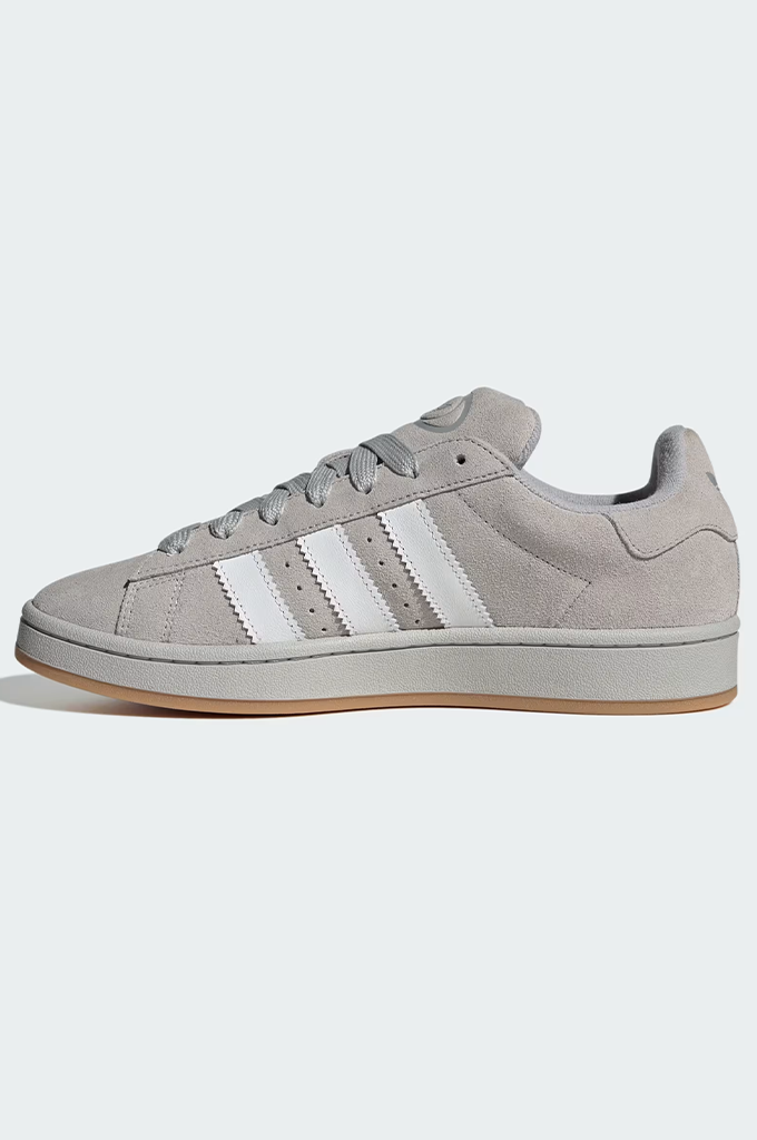 Adidas Campus 00s Men's Shoes (Grey Two / Cloud White / Gum)