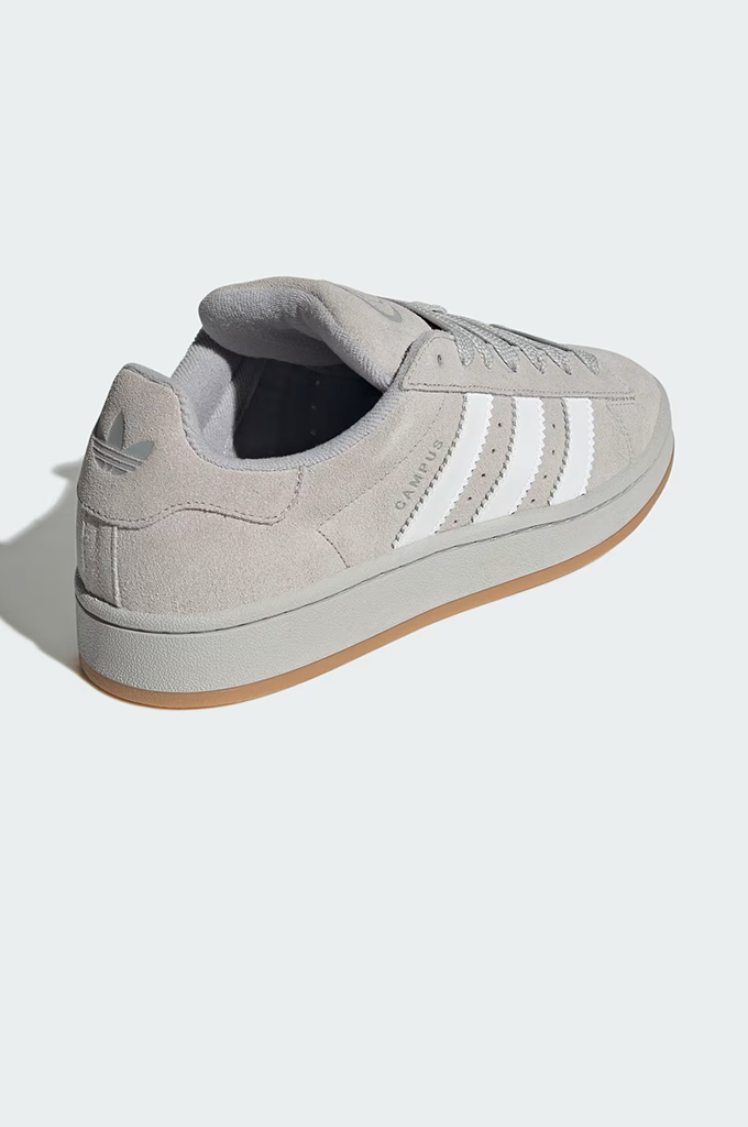 Adidas Campus 00s Men's Shoes (Grey Two / Cloud White / Gum)