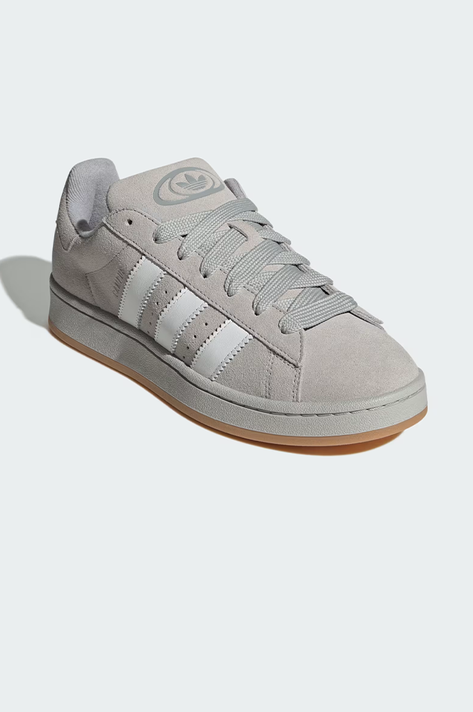 Adidas Campus 00s Men's Shoes (Grey Two / Cloud White / Gum)
