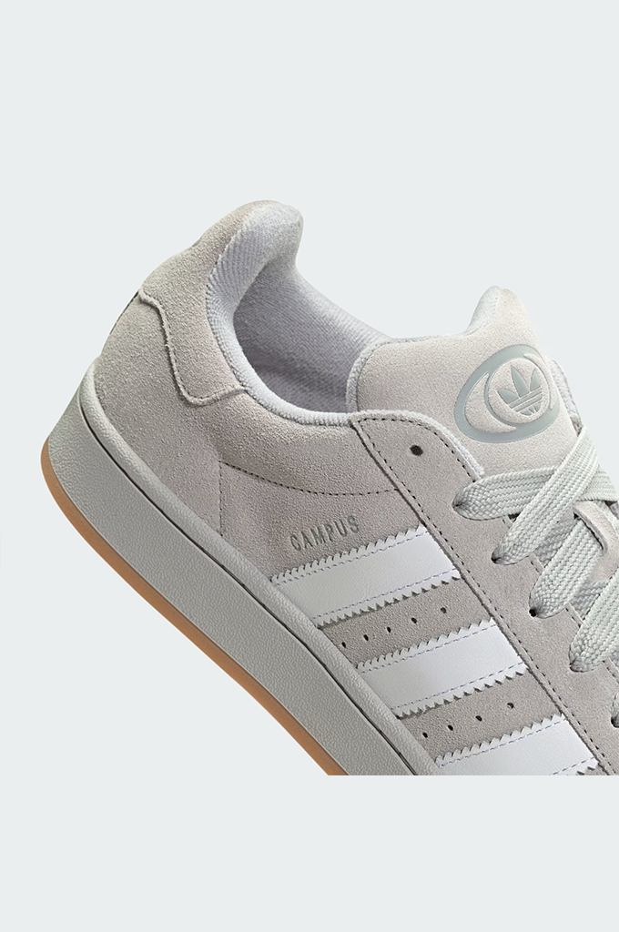 Adidas Campus 00s Men's Shoes (Grey Two / Cloud White / Gum)