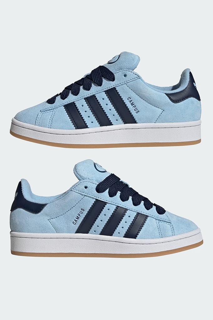 Adidas Campus 00s Women's Shoes (Clear Sky / Cloud White / Cream White)