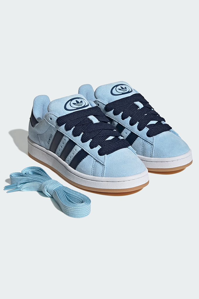 Adidas Campus 00s Women's Shoes (Clear Sky / Cloud White / Cream White)