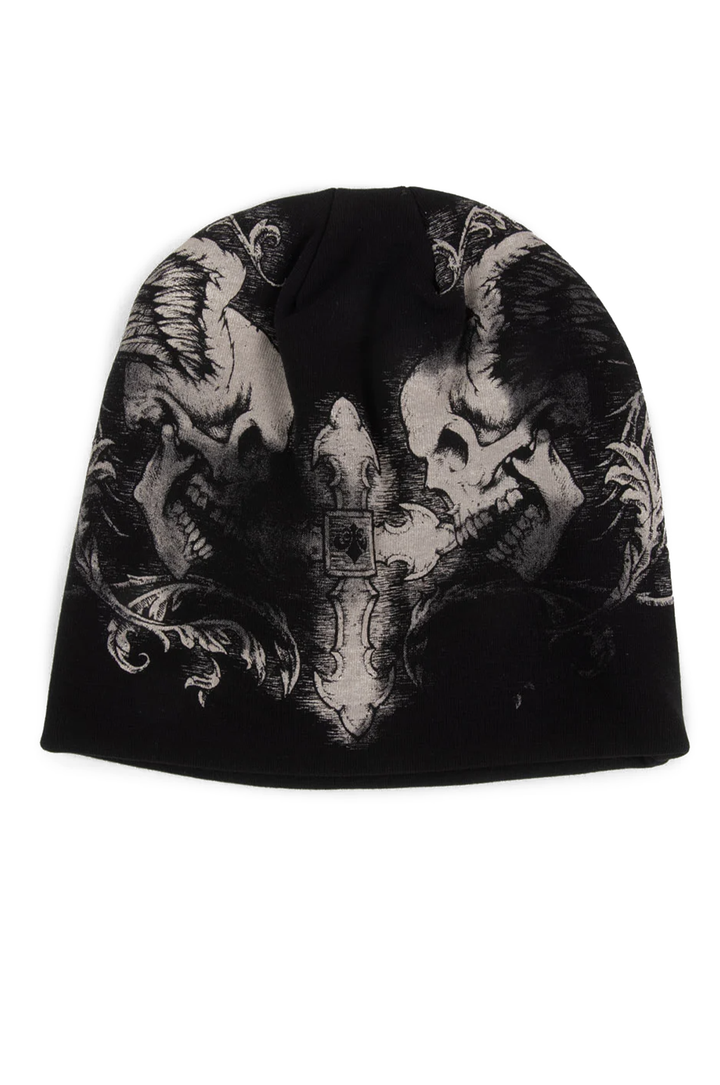 Affliction Winged Up Reversable Beanie