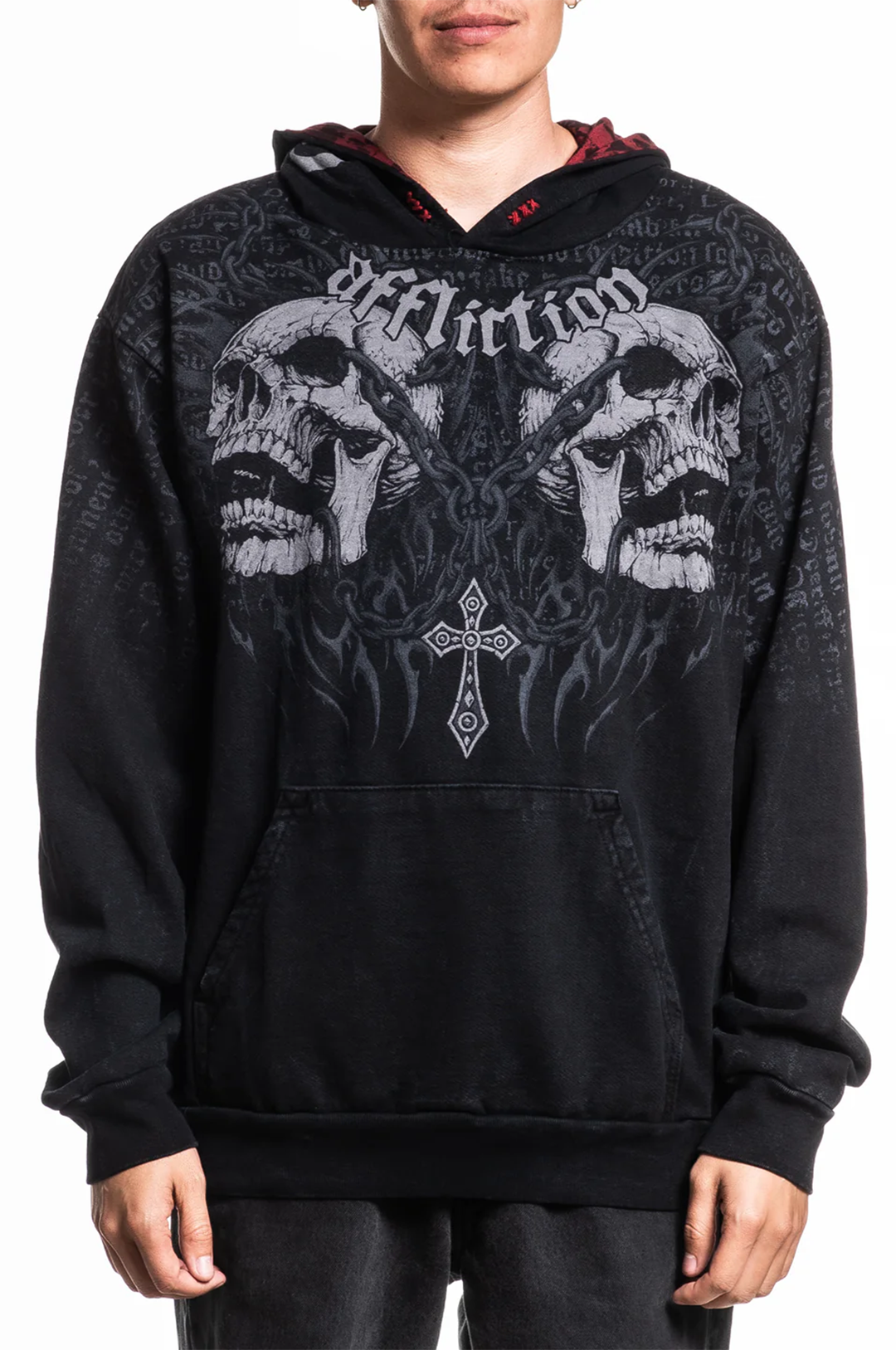 Affliction Decimation Pullover Hoodie