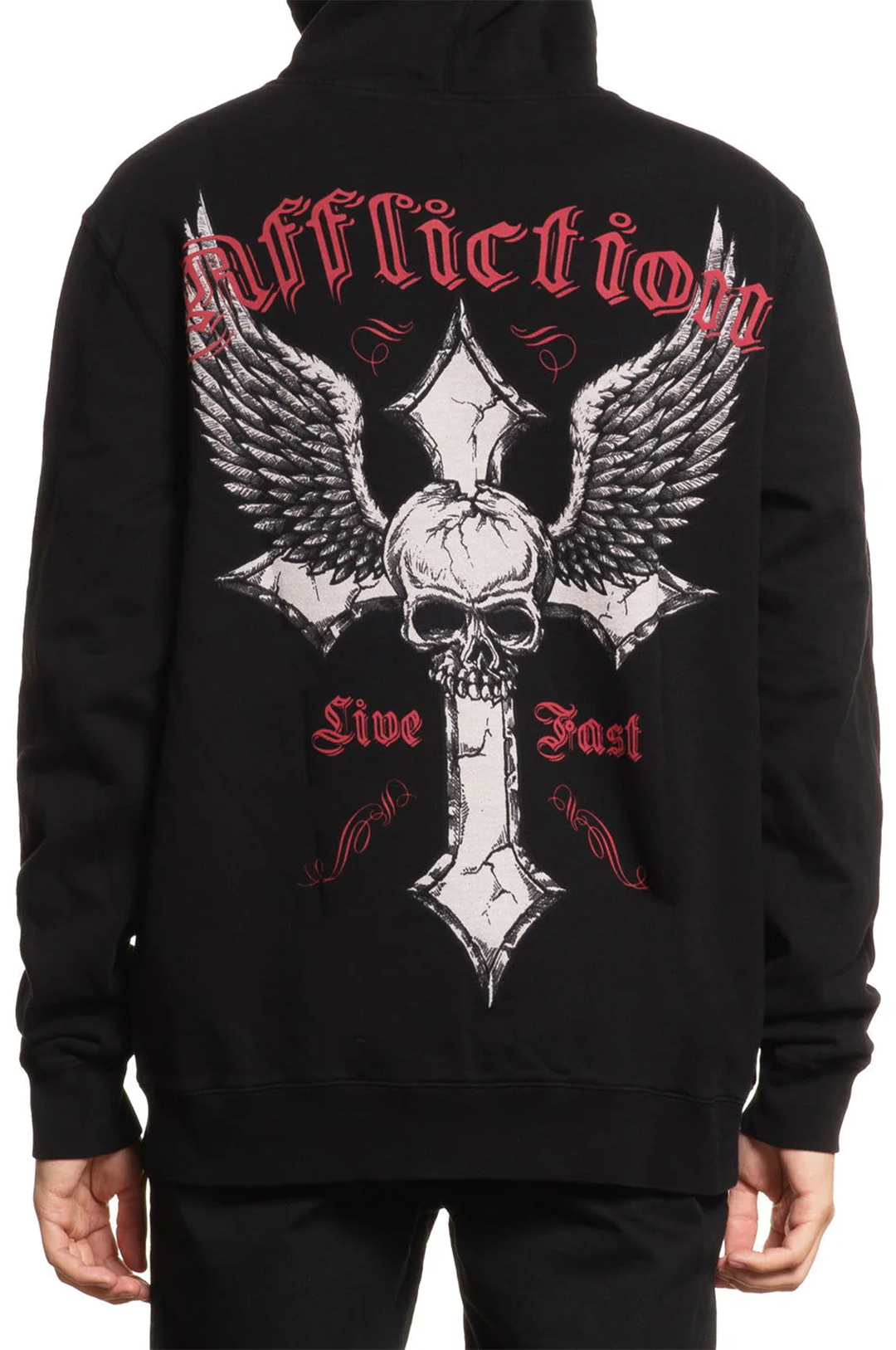 Affliction Live Fast Zip Hoodie