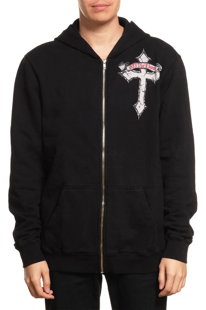 Affliction Live Fast Zip Hoodie