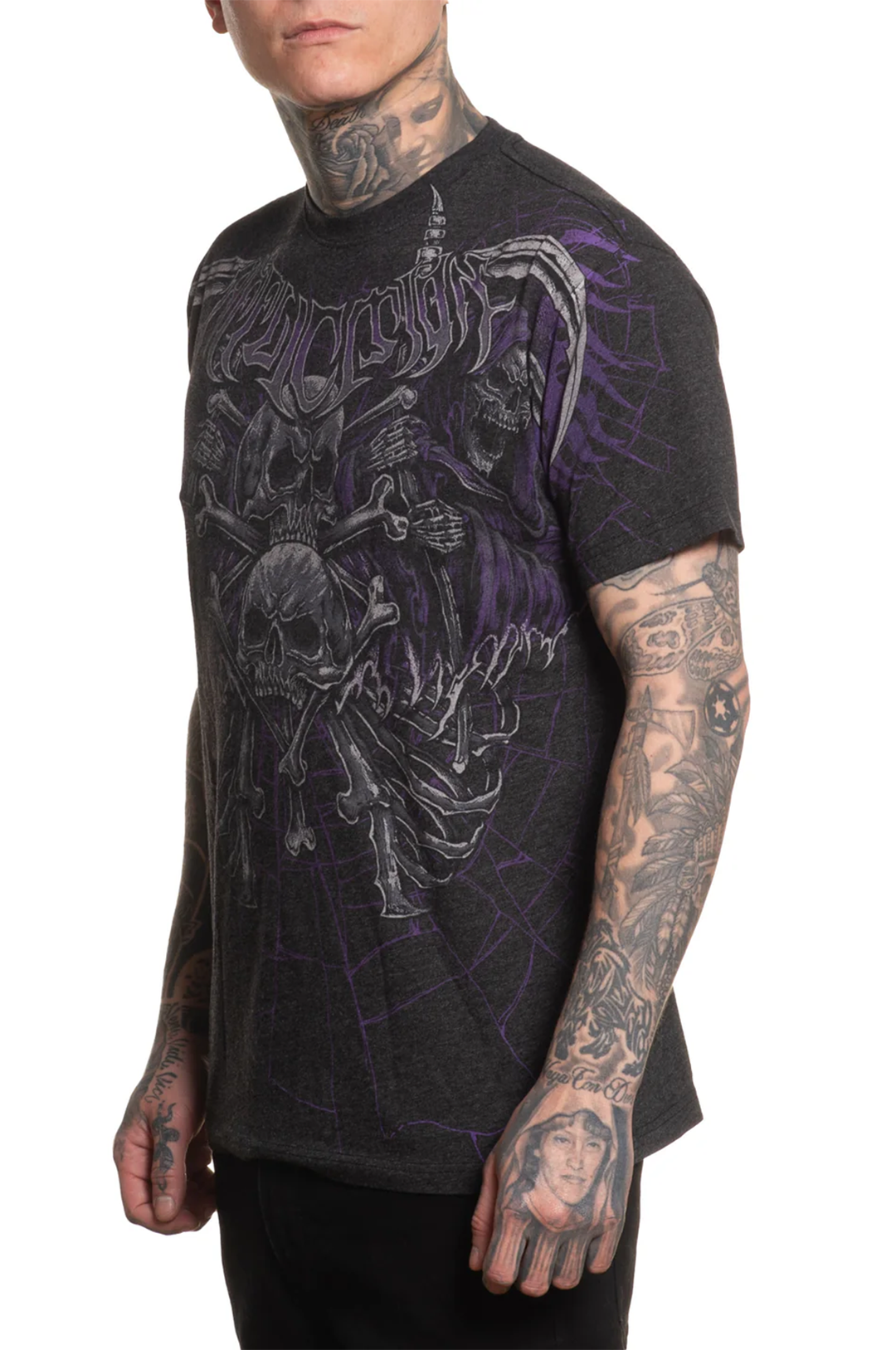 Affliction Darkness Falls Tee