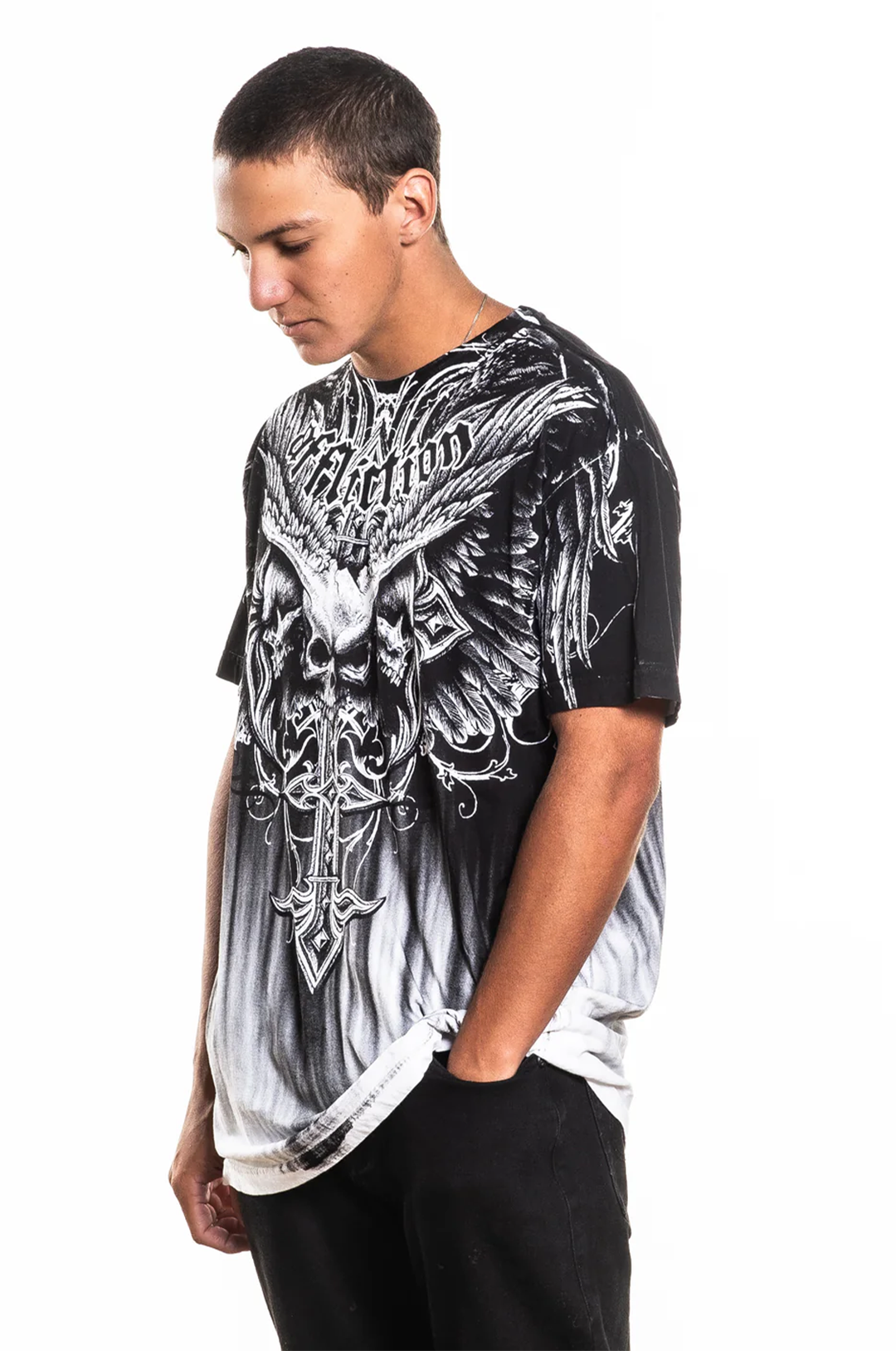 Affliction Death Eyes Tee