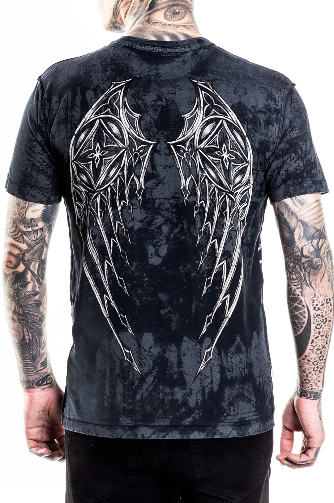 Affliction Silent Rain SS Reversable Tee