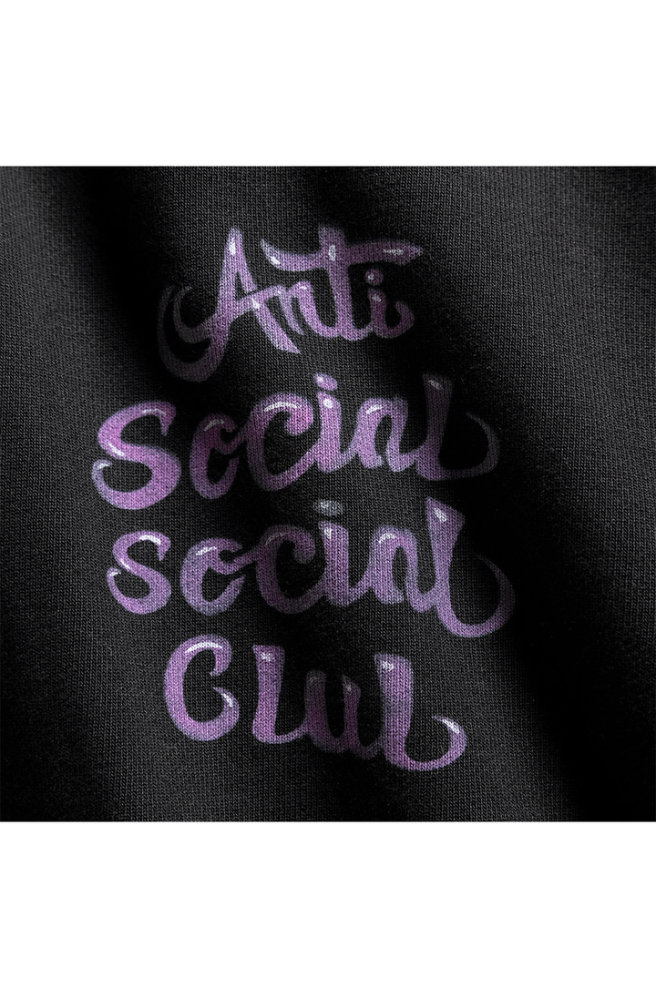 Anti Social Social Club Airbrushed Pullover Hoodie