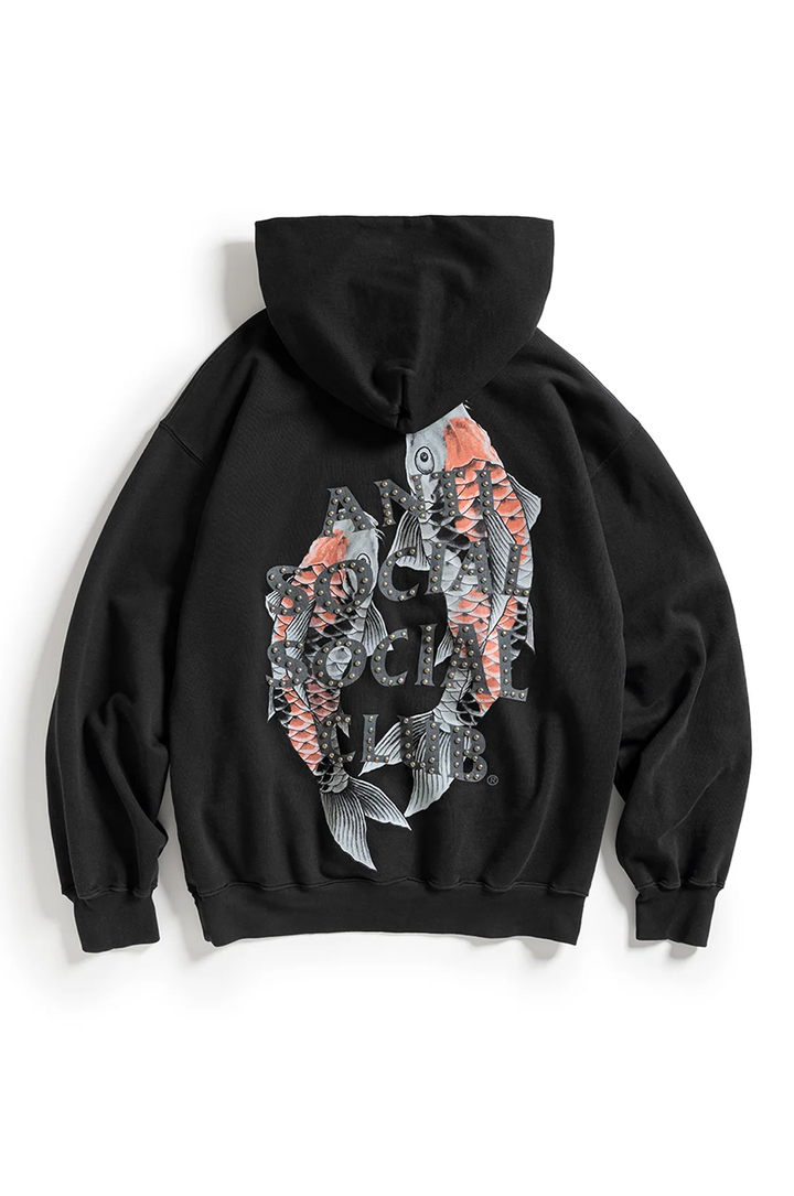 Anti Social Social Club Studded Mind Games Pullover Hoodie