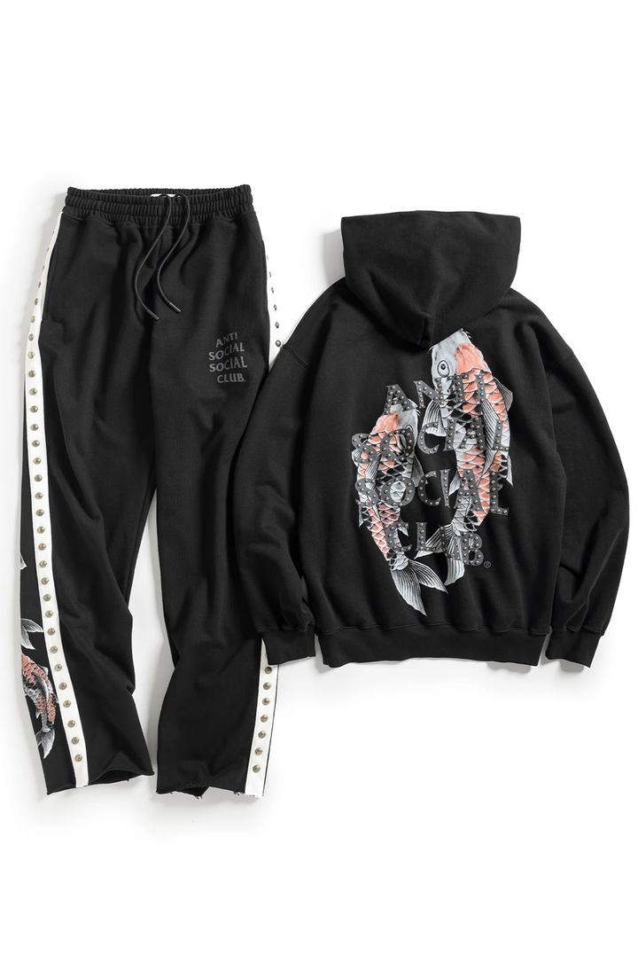Anti Social Social Club Studded Mind Games Pullover Hoodie