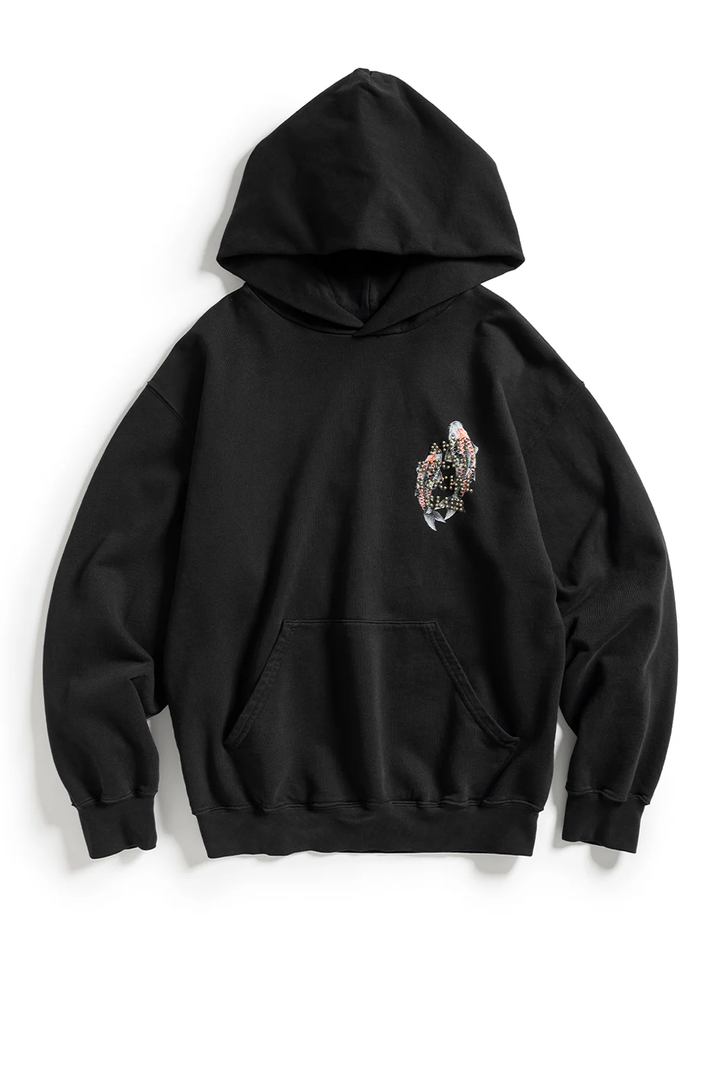 Anti Social Social Club Studded Mind Games Pullover Hoodie