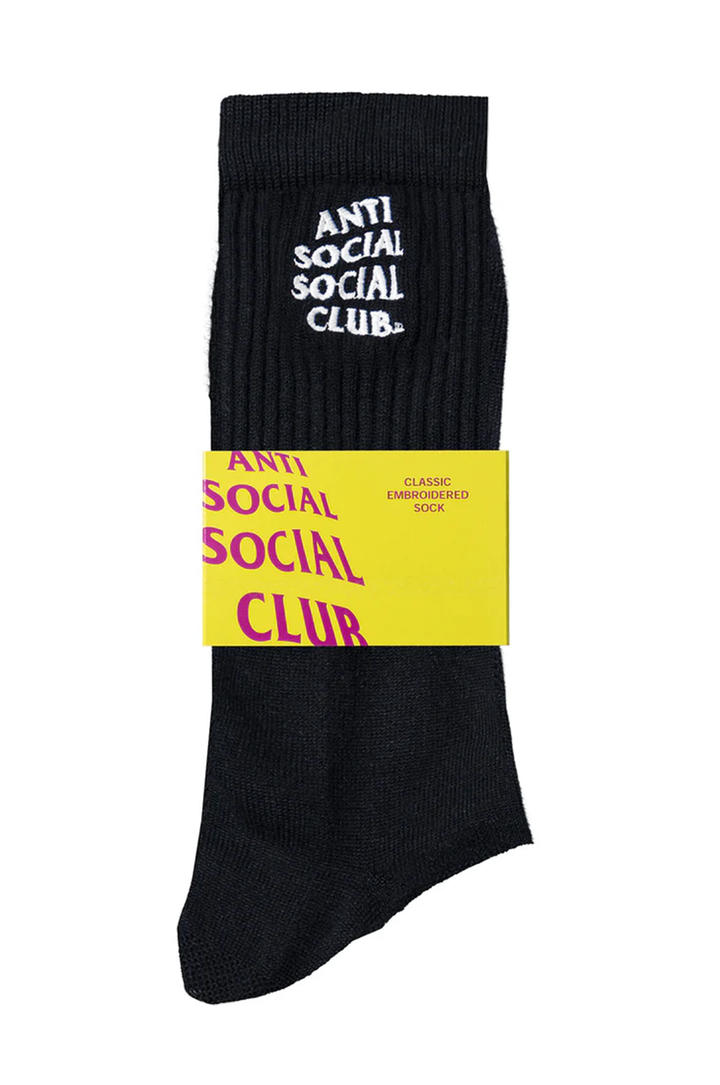 Anti Social Social Club Embroidered Socks