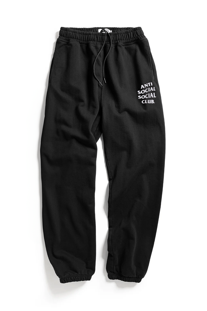 Anti Social Social Club Embroidered Sweat Pants