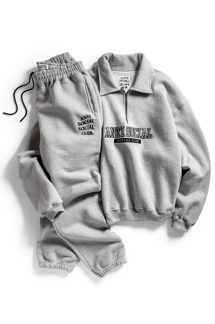 Anti Social Social Club Embroidered Sweat Pants