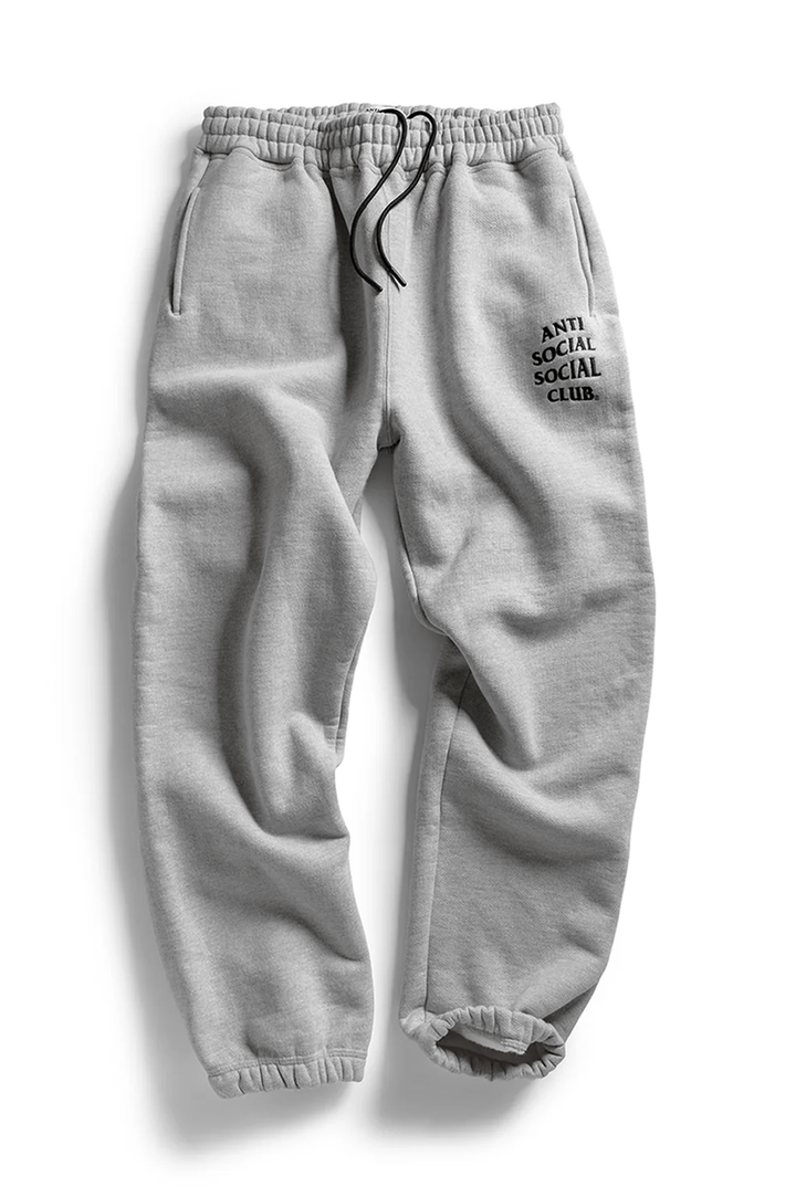 Anti Social Social Club Embroidered Sweat Pants