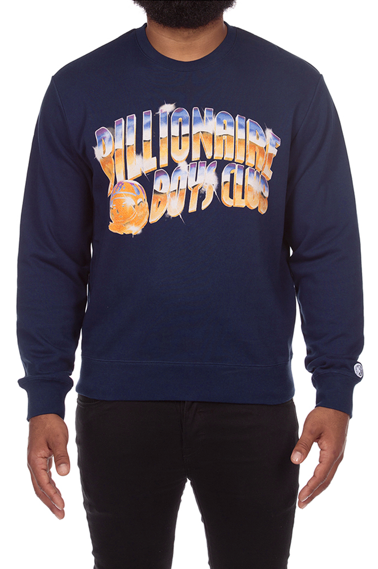 Billionaire Boys Club BB Chrome Oversized Crewneck Sweatshirt