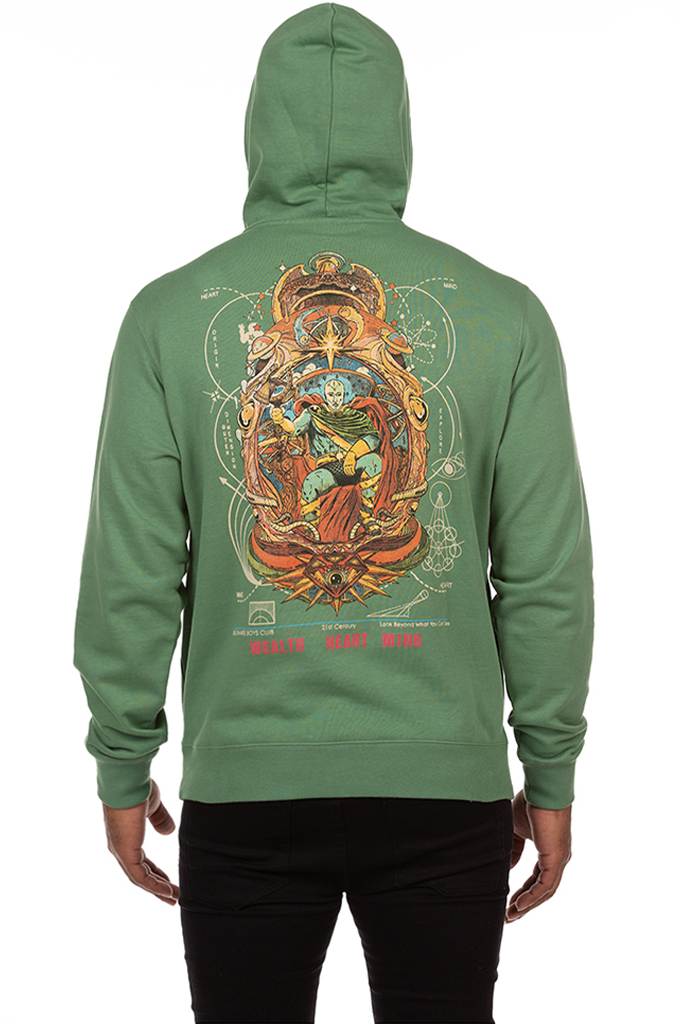 Green billionaire 2025 boys club hoodie