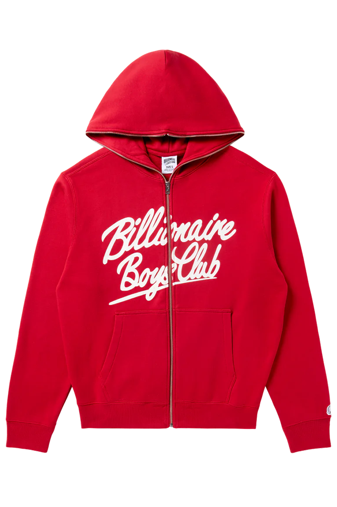 Billionaire Boys Club BB Script Zip Hoodie '25