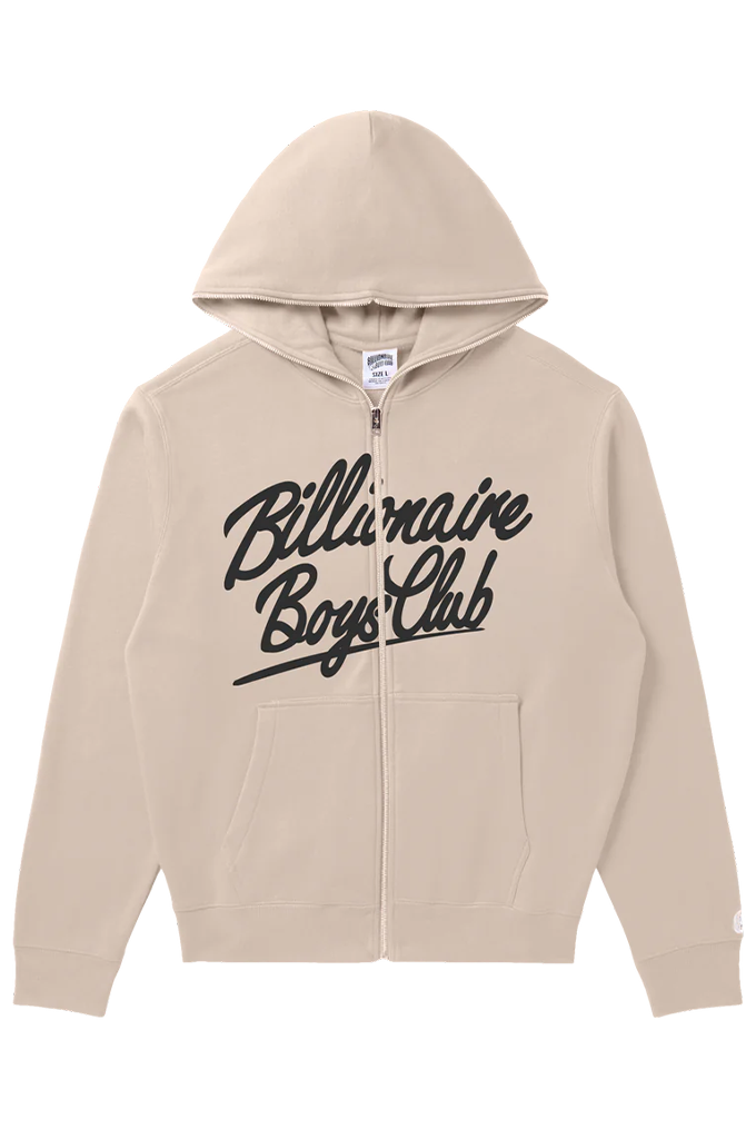 Billionaire Boys Club BB Script Zip Hoodie '25