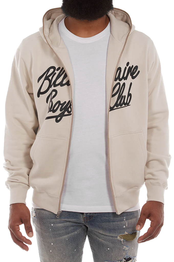 Billionaire Boys Club BB Script Zip Hoodie '25
