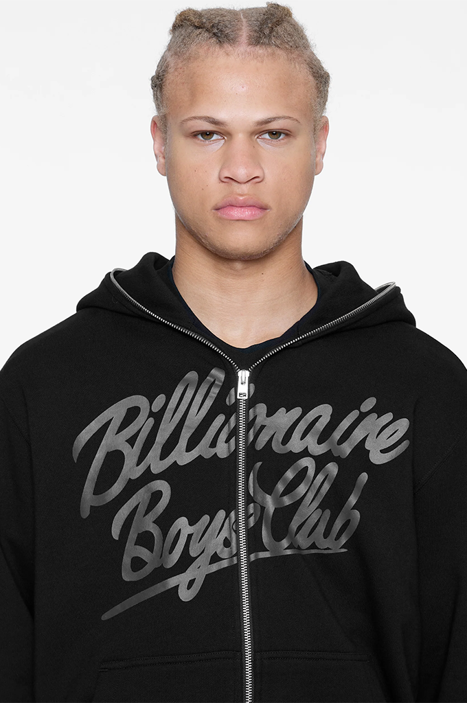 Billionaire Boys Club BB Script Zip Hoodie