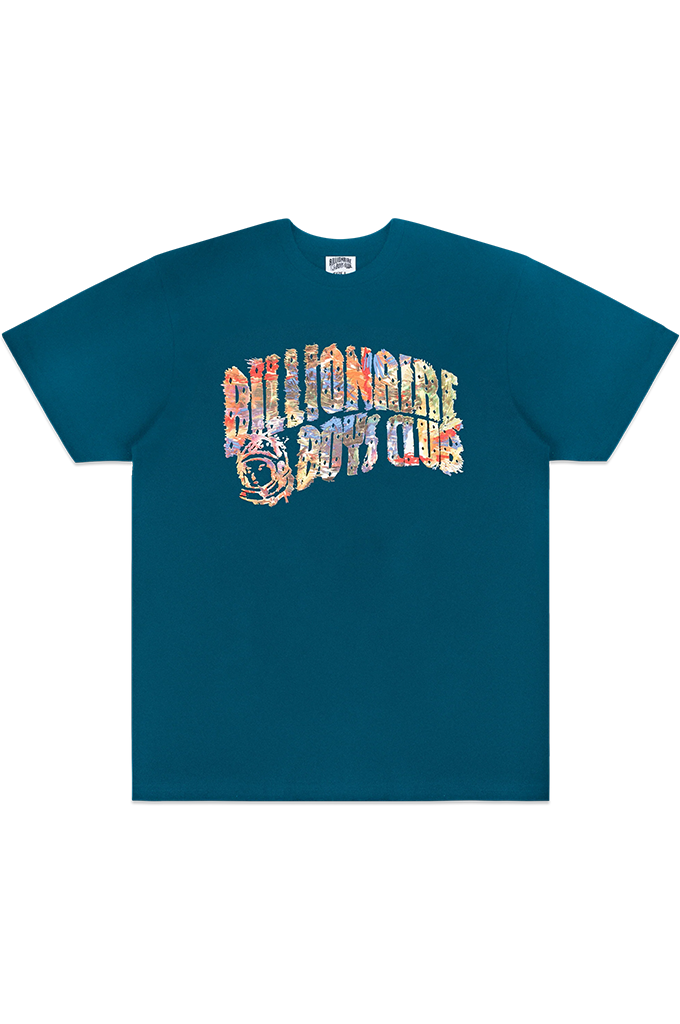 USA限定★【BILLIONAIRE BOYS CLUB】アーチ ロゴ T シャツ Billionaire Boys Club Camo Arch Logo T-Shirt in White | SVD USA