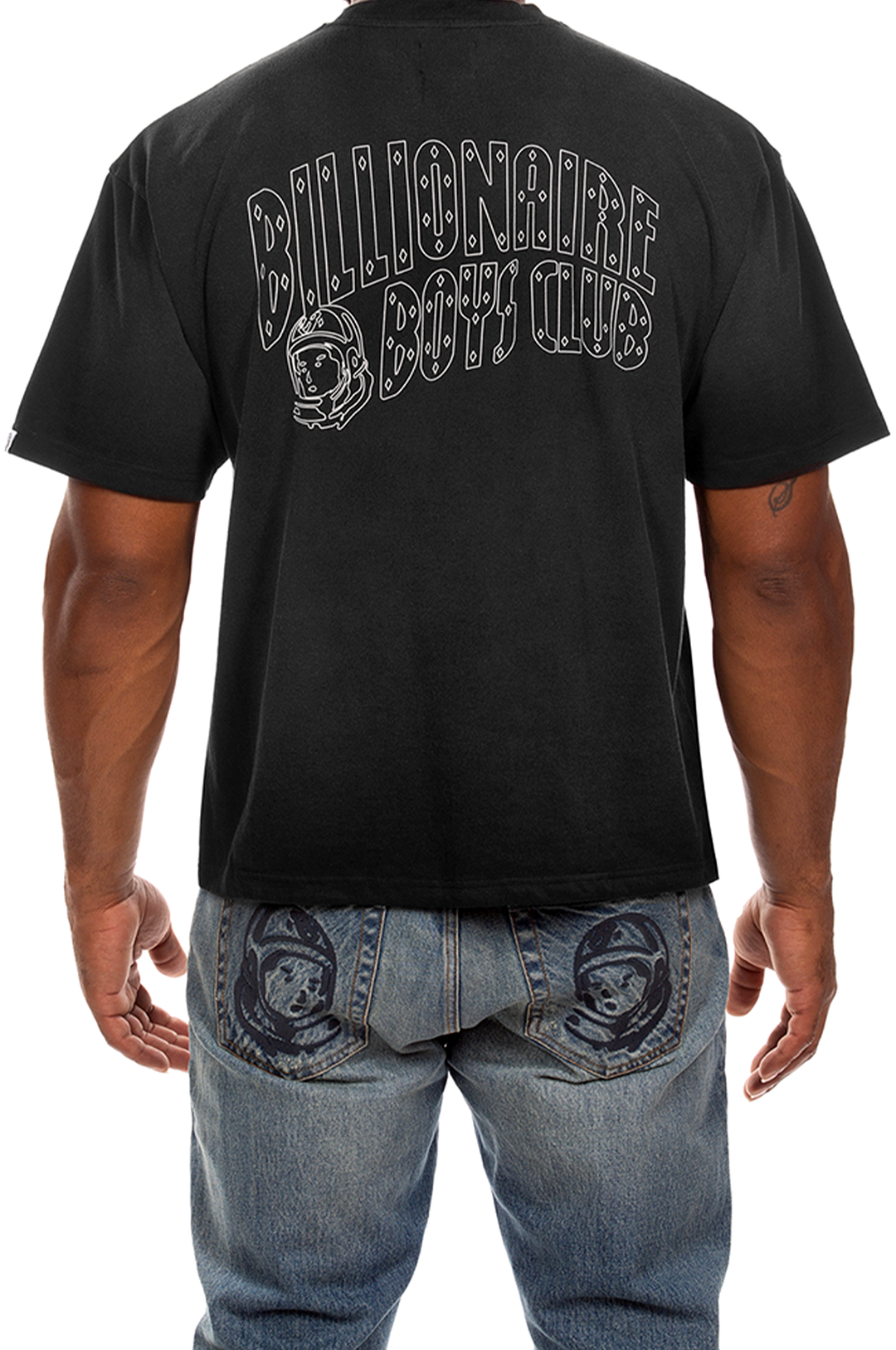 Billionaire Boys Club Faded Helmet SS Knit (Cropped Fit)