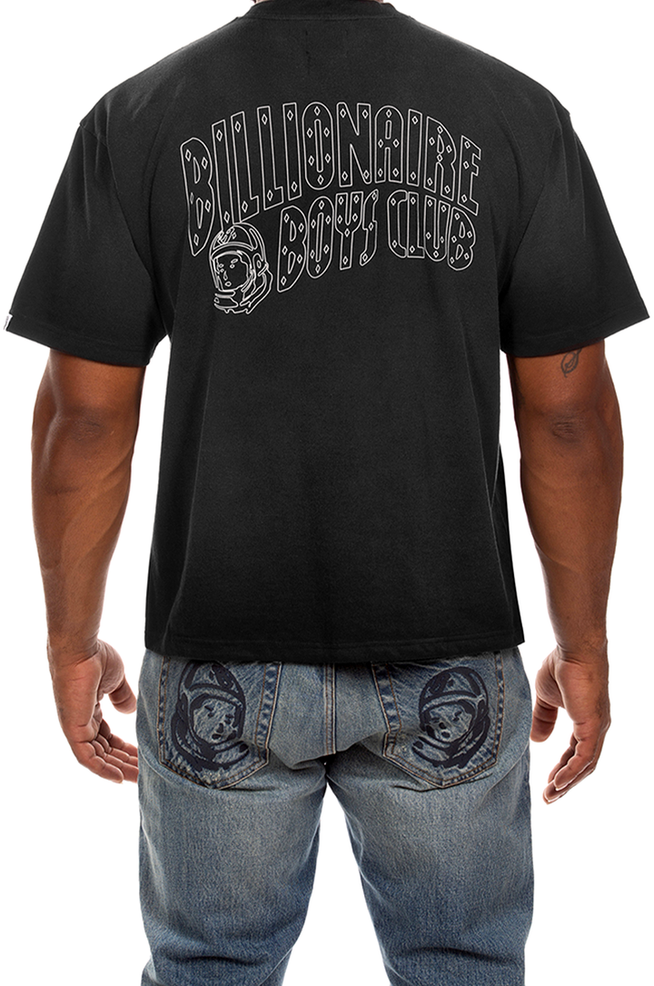 Billionaire Boys Club Faded Helmet SS Knit (Cropped Fit)