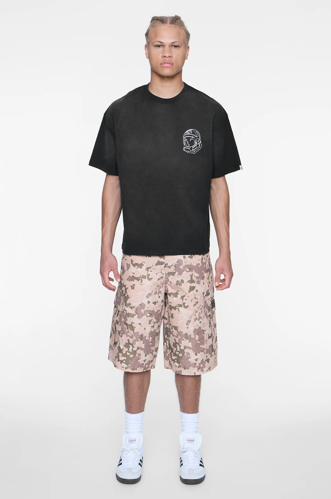 Billionaire Boys Club Faded Helmet SS Knit (Cropped Fit)