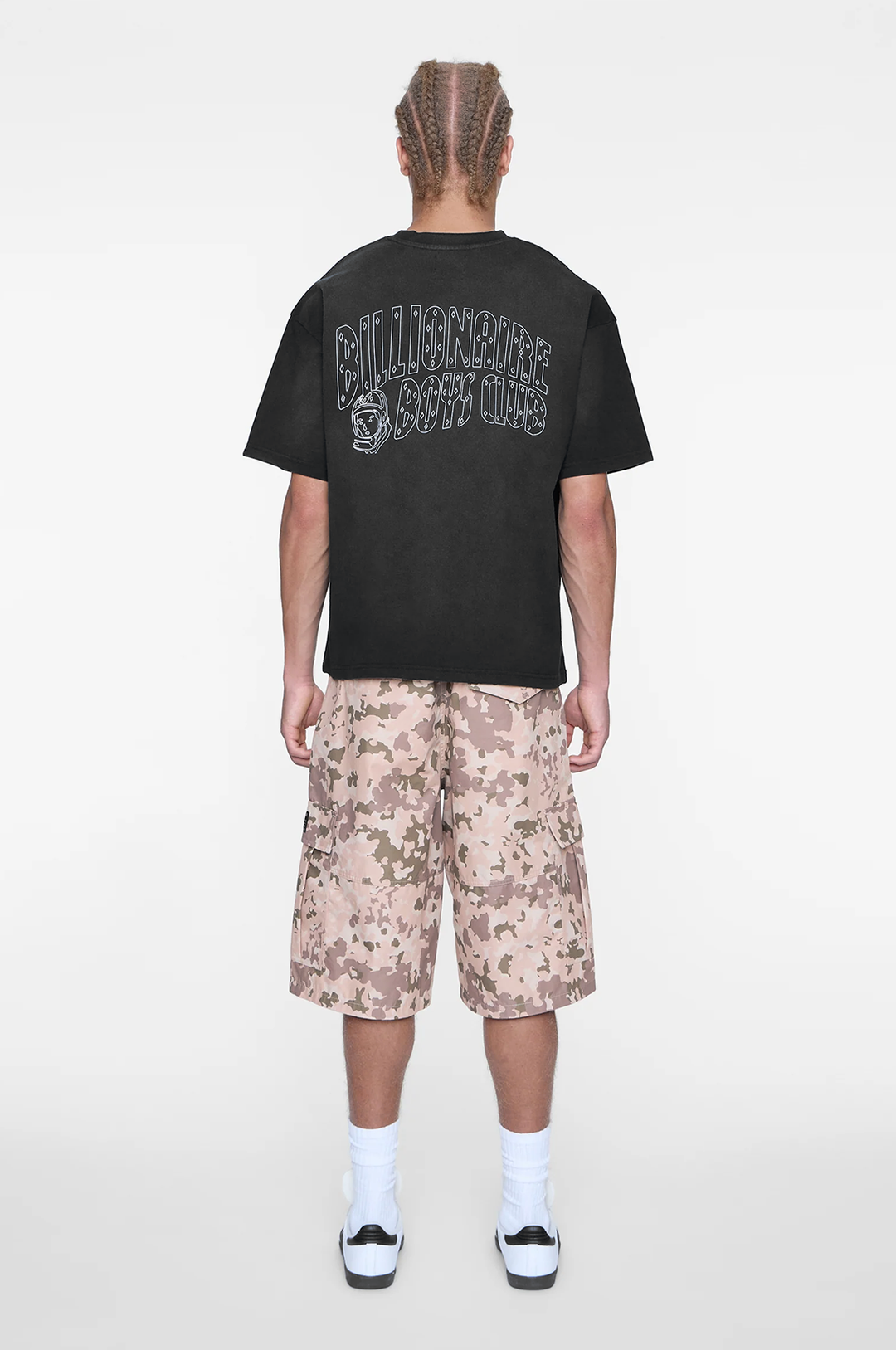 Billionaire Boys Club Faded Helmet SS Knit (Cropped Fit)