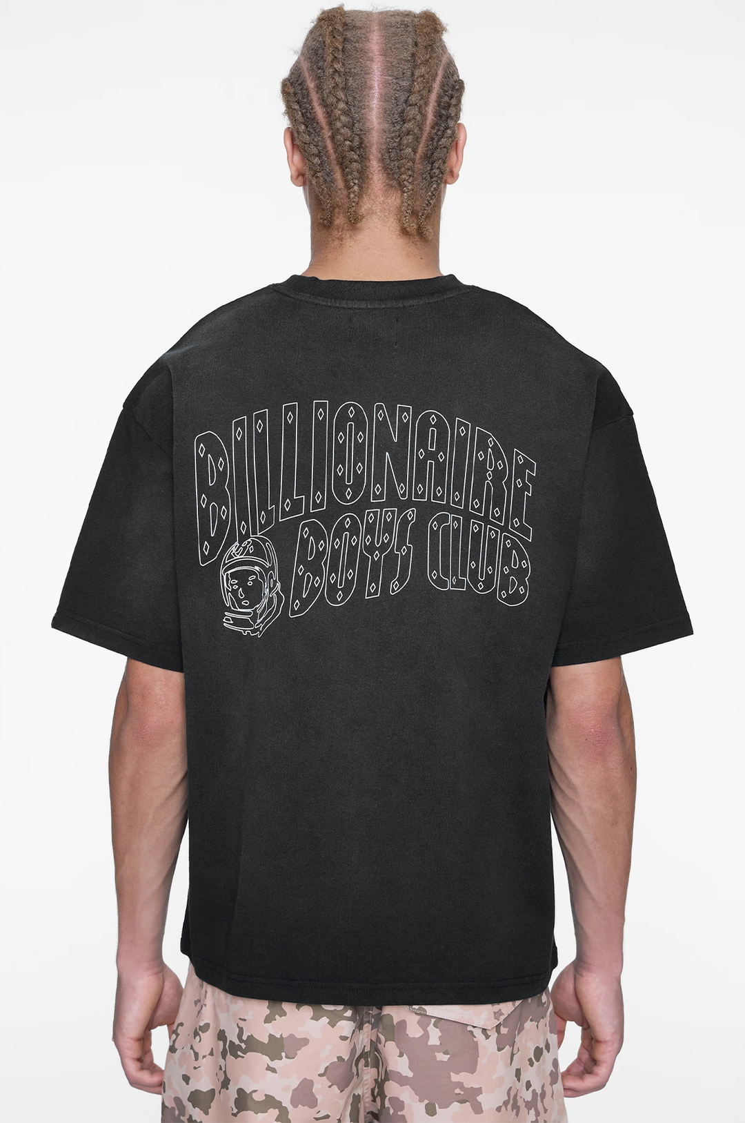 Billionaire Boys Club Faded Helmet SS Knit (Cropped Fit)