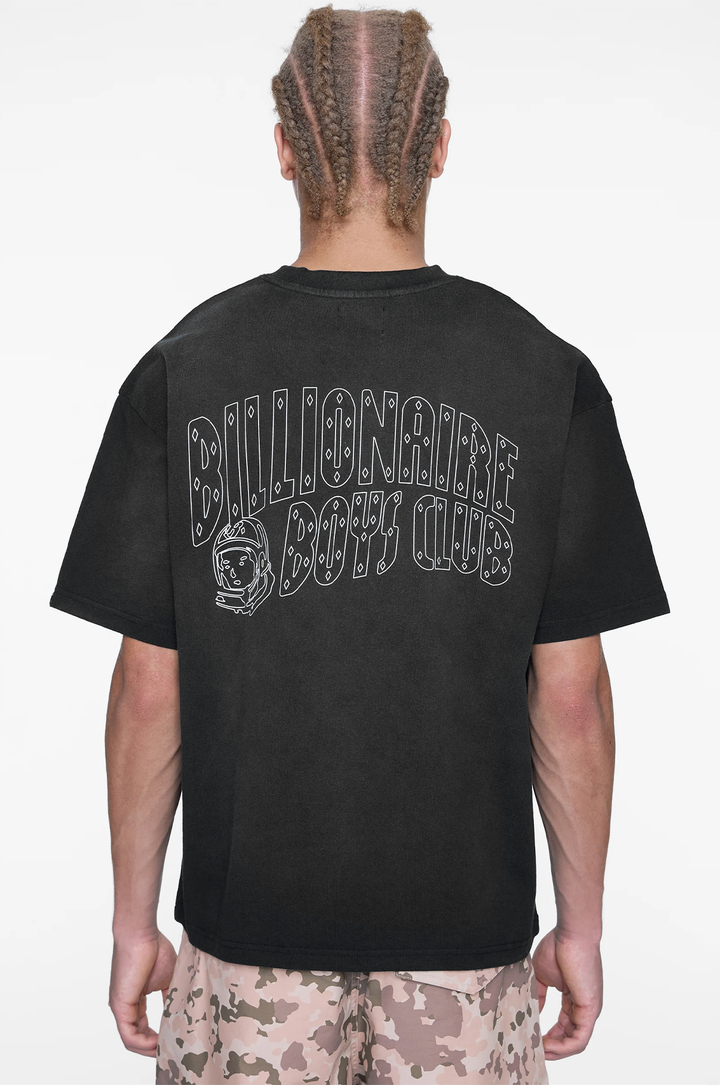Billionaire Boys Club Faded Helmet SS Knit (Cropped Fit)