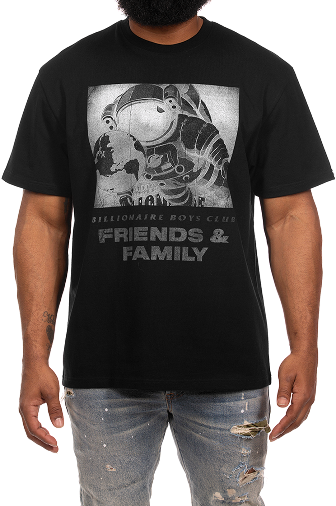 Billionaire Boys Club BB Friends And Family SS Knit Tee (Oversized)