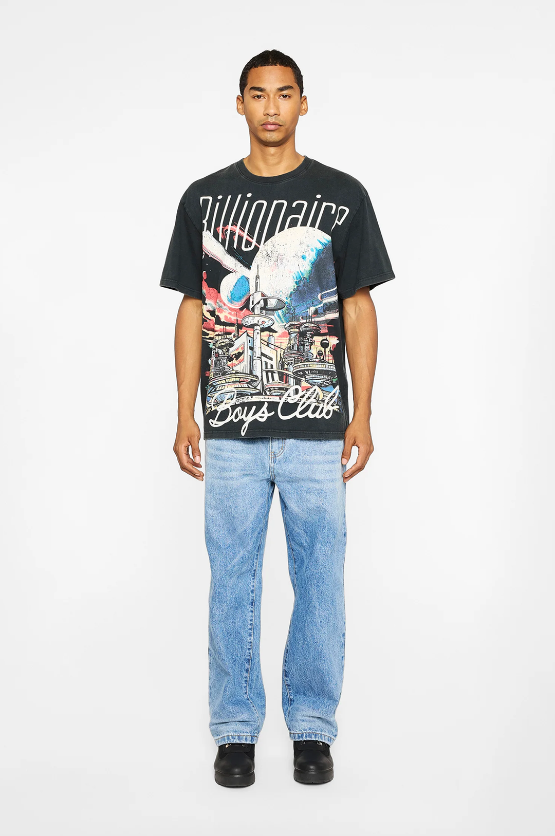 Billionaire Boys Club BB Skycity SS Knit Tee (Oversized)