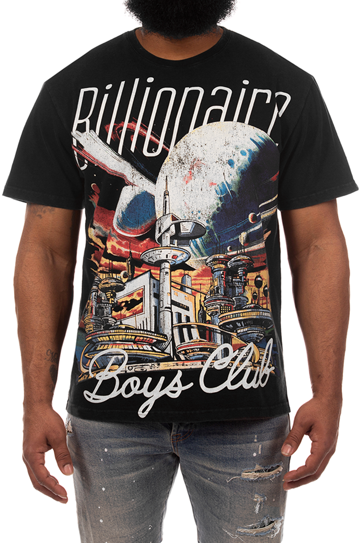 Billionaire Boys Club BB Skycity SS Knit Tee (Oversized)