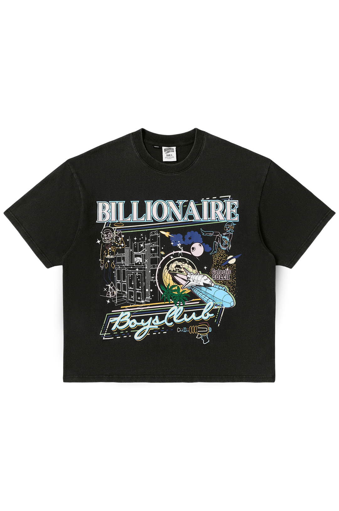 Billionaire Boys Club BB To The Moon SS Knit Tee (Cropped Fit)