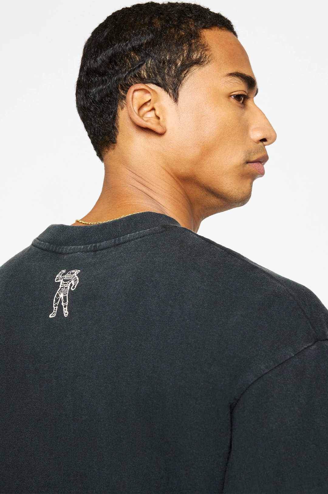 Billionaire Boys Club BB To The Moon SS Knit Tee (Cropped Fit)