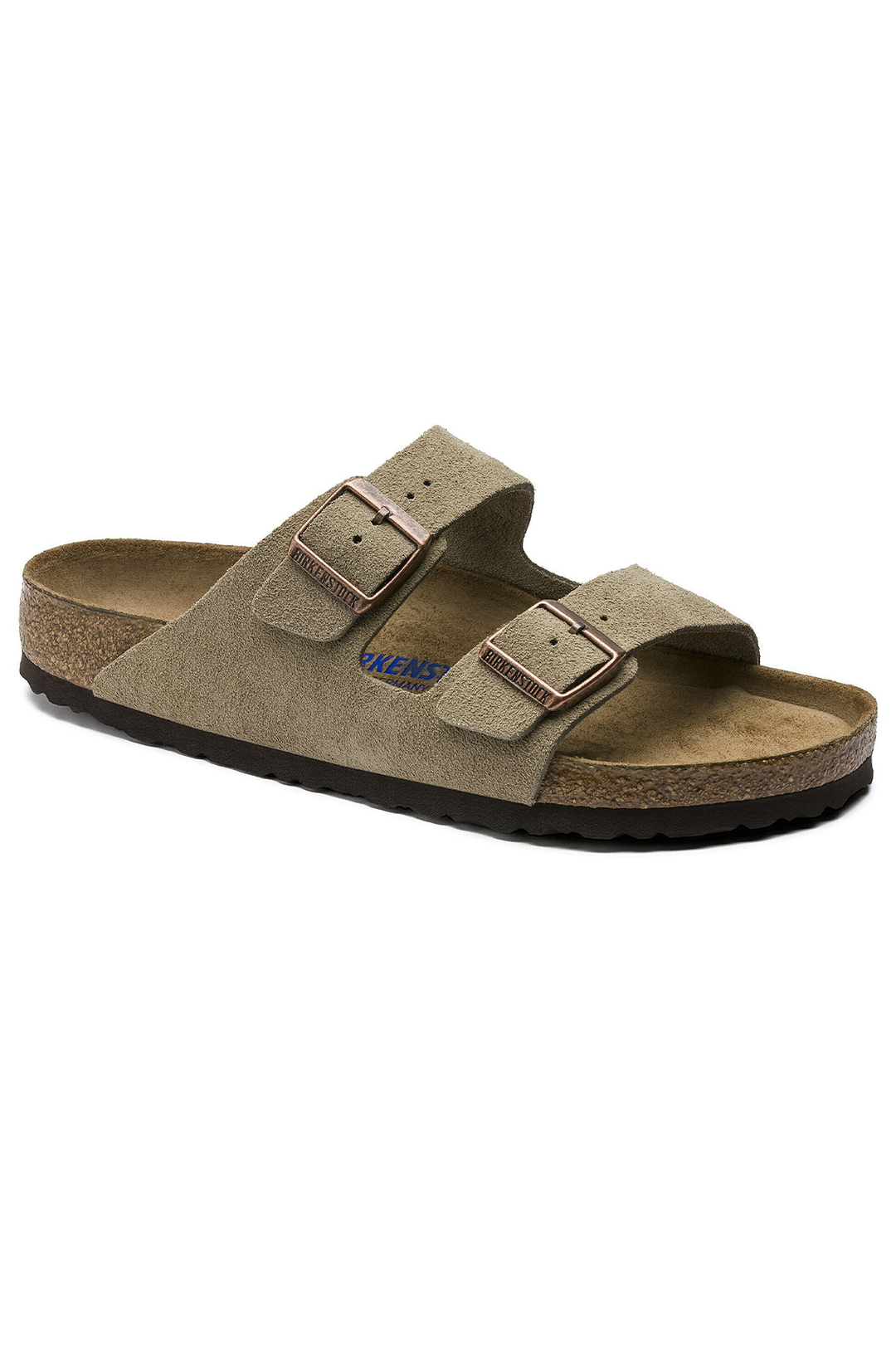 Birkenstock Arizona Soft Footbed Suede Leather Unisex Sandals (Regular Fit)