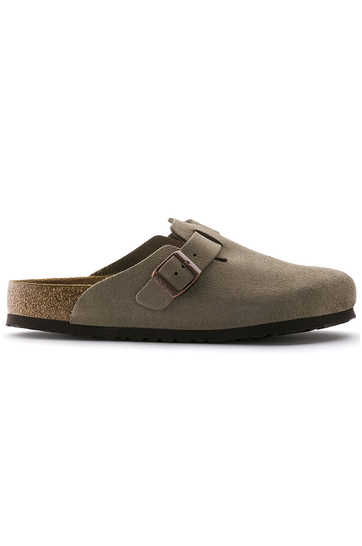 Birkenstock Boston Soft Footbed Suede Clogs (Regular Fit)