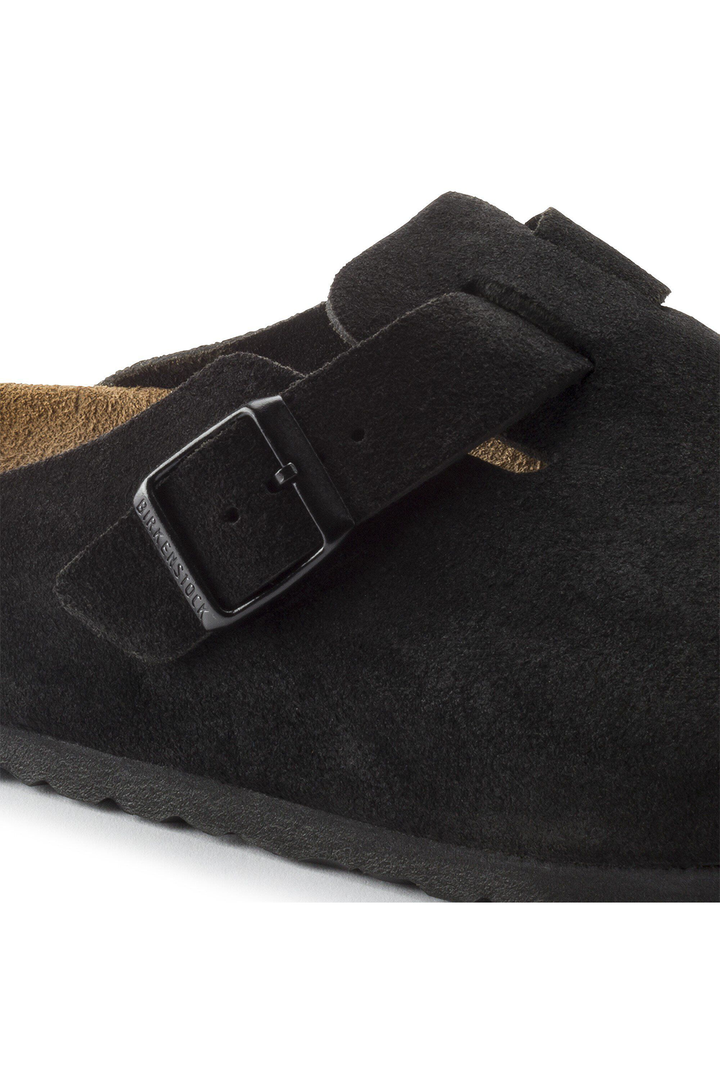 Birkenstock Boston Soft Footbed Suede Clogs (Regular Fit)