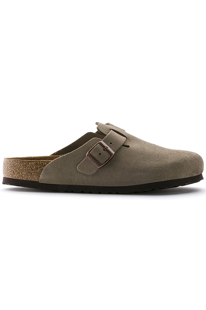 Birkenstock boston best sale taupe 38