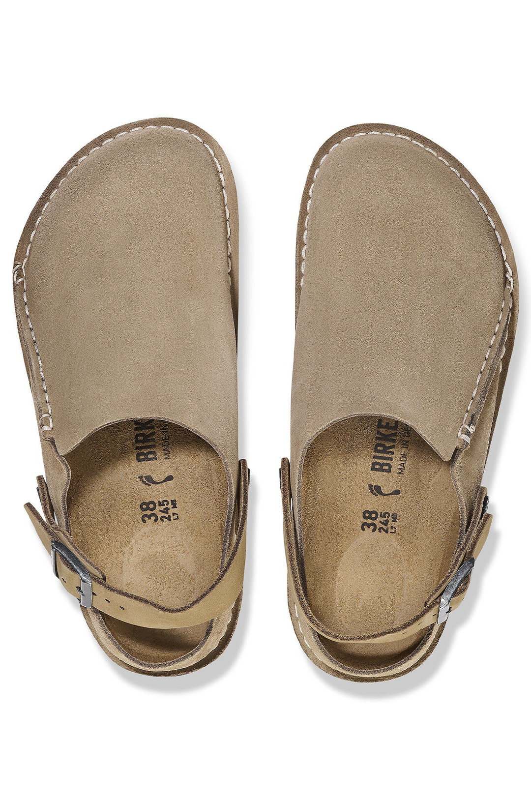 Birkenstock Lutry Premium Suede Clogs (Narrow Fit)